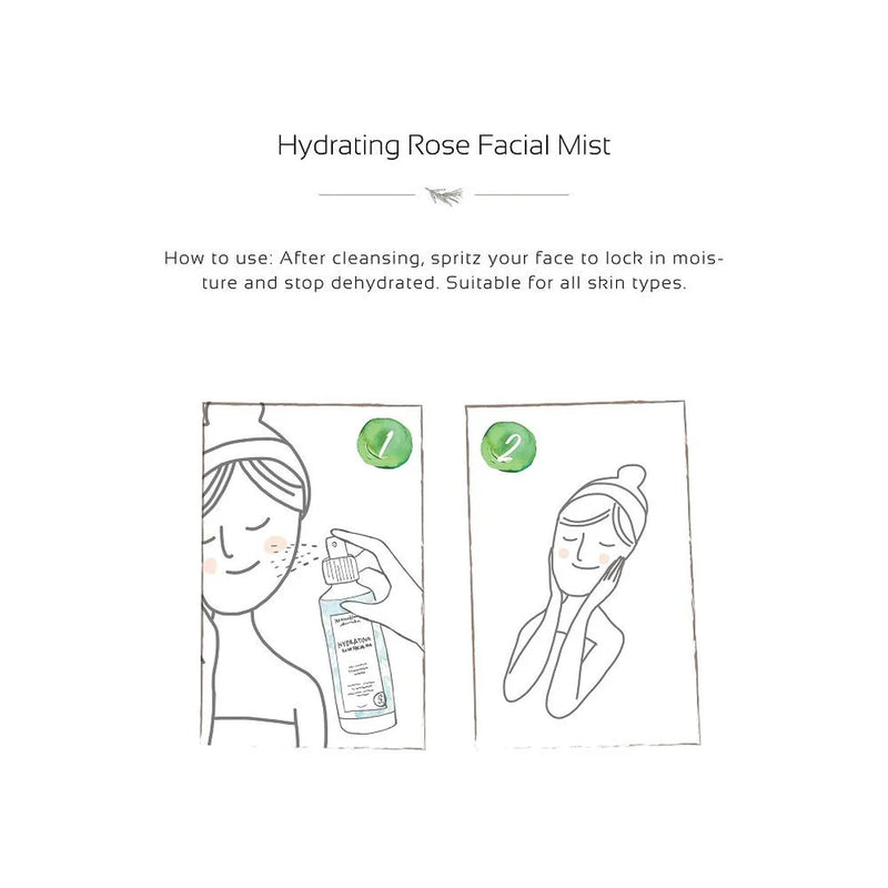 HOI 玫瑰花水保濕噴霧    (Hydrating Rose Facial Mist)