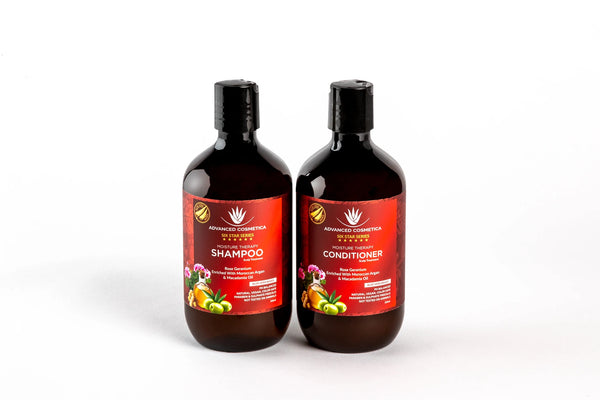 六星系列-滋潤修護洗髮水及護髮素    (Advanced Cosmetica - Six Star Series-Moisture Therapy Shampoo & Conditioner)