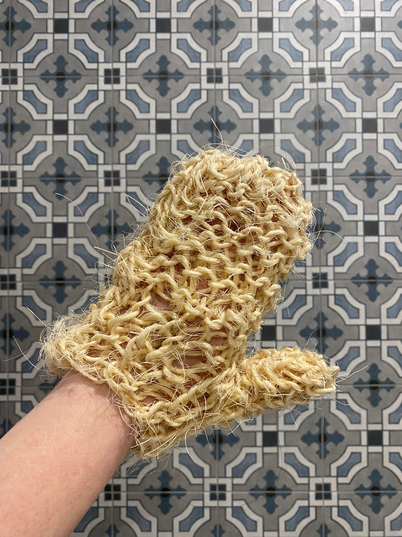 UE 磨砂劍麻手套    (Sisal Exfoliating Body Glove)