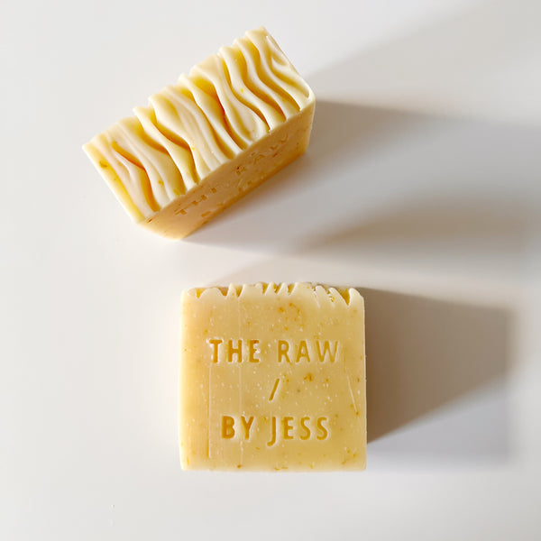 金盞花檸檬香茅手工皂    (The Raw by Jess_Calendula+Lemongrass Handmade Soap)