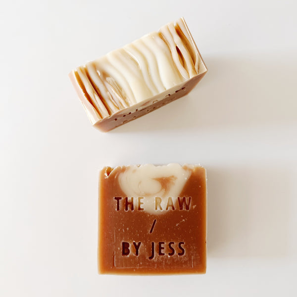 麥蘆卡蜂蜜可可手工皂    (The Raw by Jess-Manuka Honey+Cacao Handmade Soap)