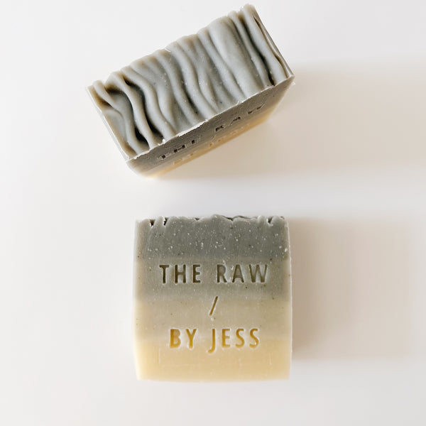 青黛乳香手工皂    (The Raw by Jess_Indigo+Frankincense Handmade Soap)