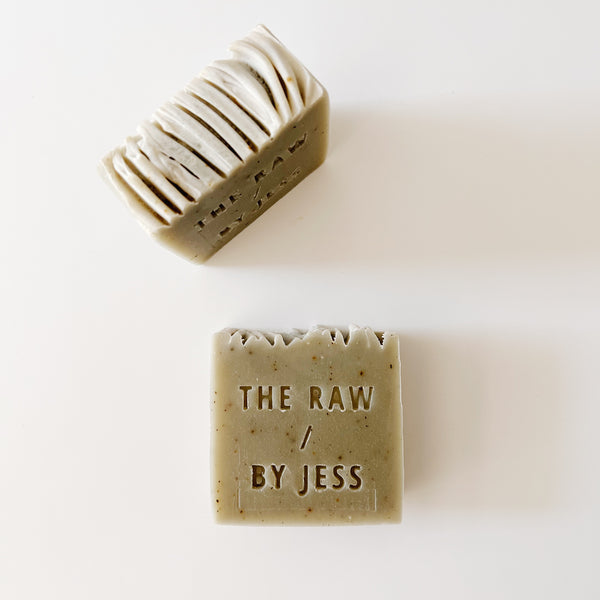 抺茶迷迭香手工皂    (The Raw by Jess_Matcha + Rosemary Handmade Soap)
