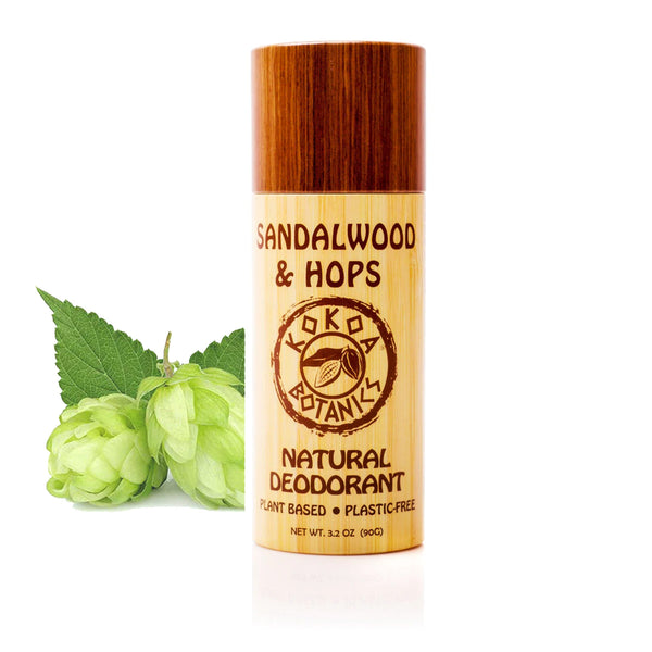 檀香啤酒花天然香體膏    (Kokoa Botanics_Sandalwood & Hops Natural Deodorant)